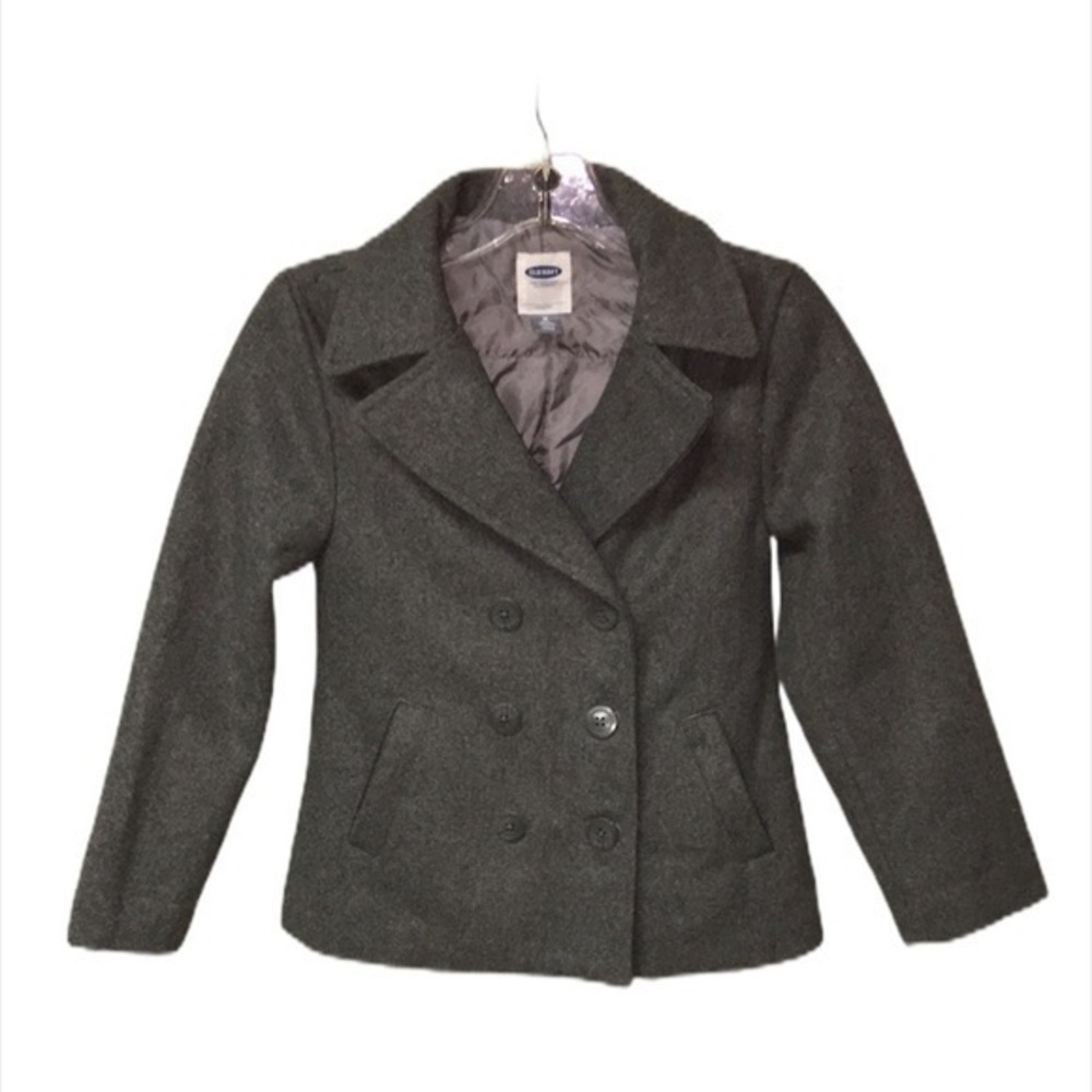 Grey Wool Blazer From Old Navy